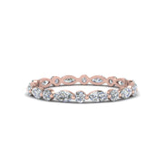 thin-marquise-and-round-eternity-wedding-band-in-rose-gold-FDEWB9403-NL-RG